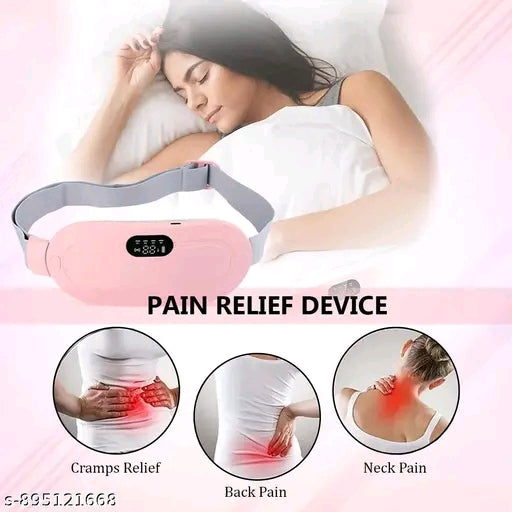 Period Cramps Massager | Portable Cordless Heating pad for Menstrual Cramps Relief,